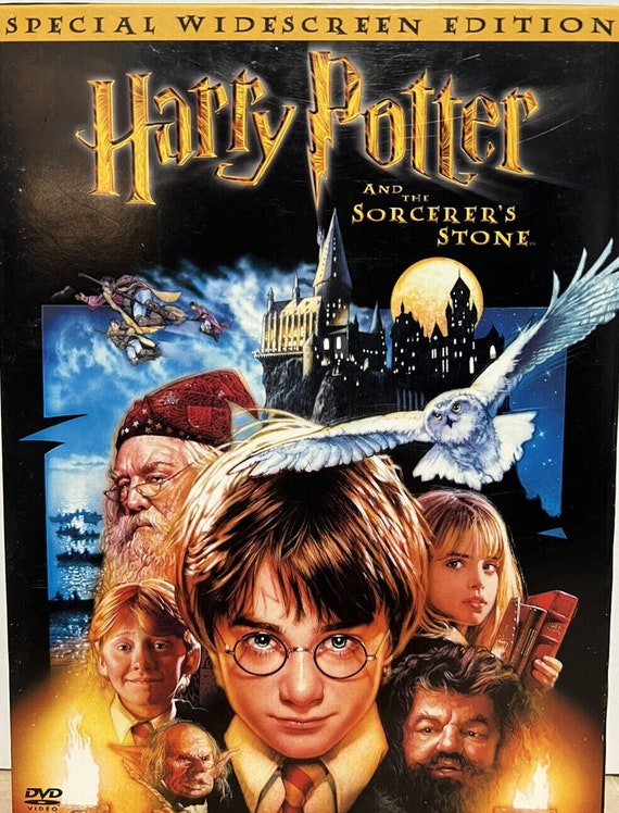 Harry Potter & the Sorcerer's Stone (DVD, 2002, 2-disc Spec