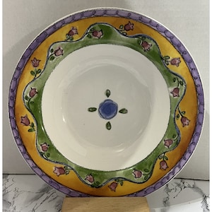 Sango The Sweet Shoppe by Sue Zipken Key Lime Pie 3024 Bol à rebord 8 3/4 po.