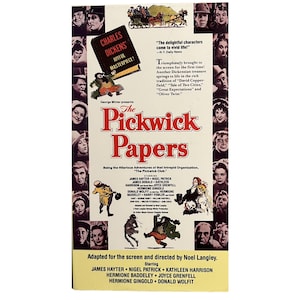 Il circolo Pickwick (VHS, 1987) United Home Video VHS Rare Tape Charles Dickens