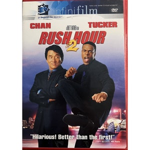 Rush Hour 2 (DVD, 2001) Jackie Chan & Chris Tucker Like New