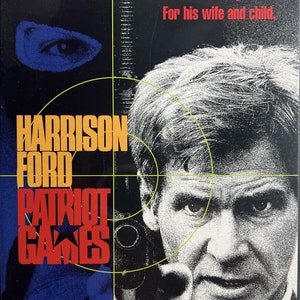 Patriot Games (DVD, 1998, panoramiczny) Harrison Ford