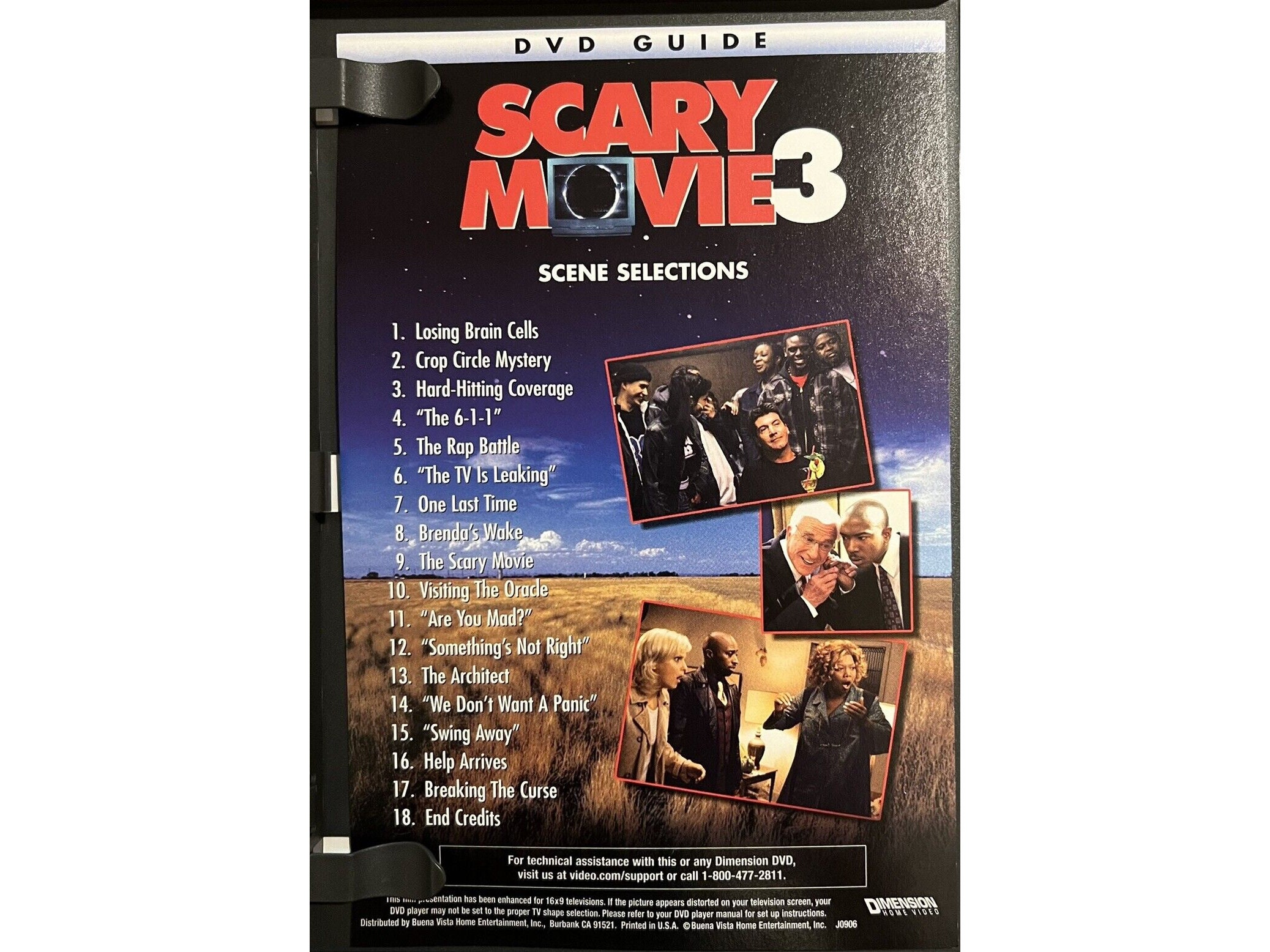 Scary Movie 3 (DVD, 2004, Widescreen Edition) Waynes Scary Movie 3 (DVD, 2004, Widescreen Edition) Waynes