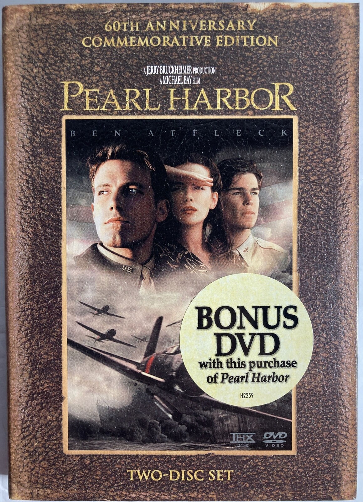 Pearl Harbor 60th Anniversary Commemorative Edition Two-Disc Set - cds /  dvds / vhs - by owner - electronics media