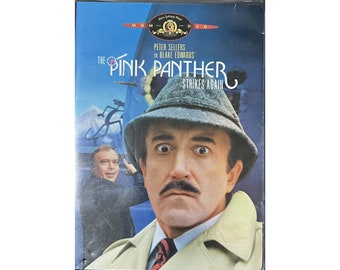 DVD 1976 Vintage Movie titled The Pink Panther Strikes Again starring Herbert Lom & Peter Sellers