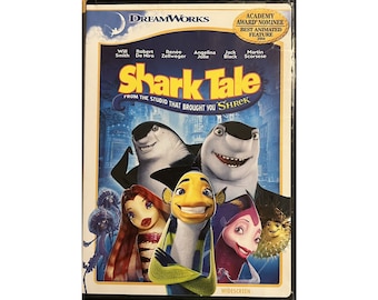 Shark Tale (DVD, 2004) Will Smith Robert De Niro Jack Black Widescreen