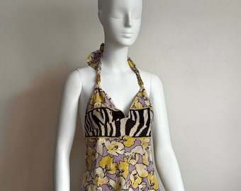 Vintage Roberto Cavalli Neckholder Top