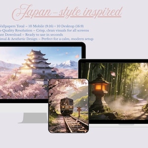 Paquete de fondos de pantalla cinematográficos / Para fondos de pantalla de móviles y ordenadores / Descarga instantánea