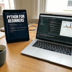 Python for Beginners Digital Course | Learn Coding from Scratch | Complete Programming Video Tutorial & Exercises | Instant Download