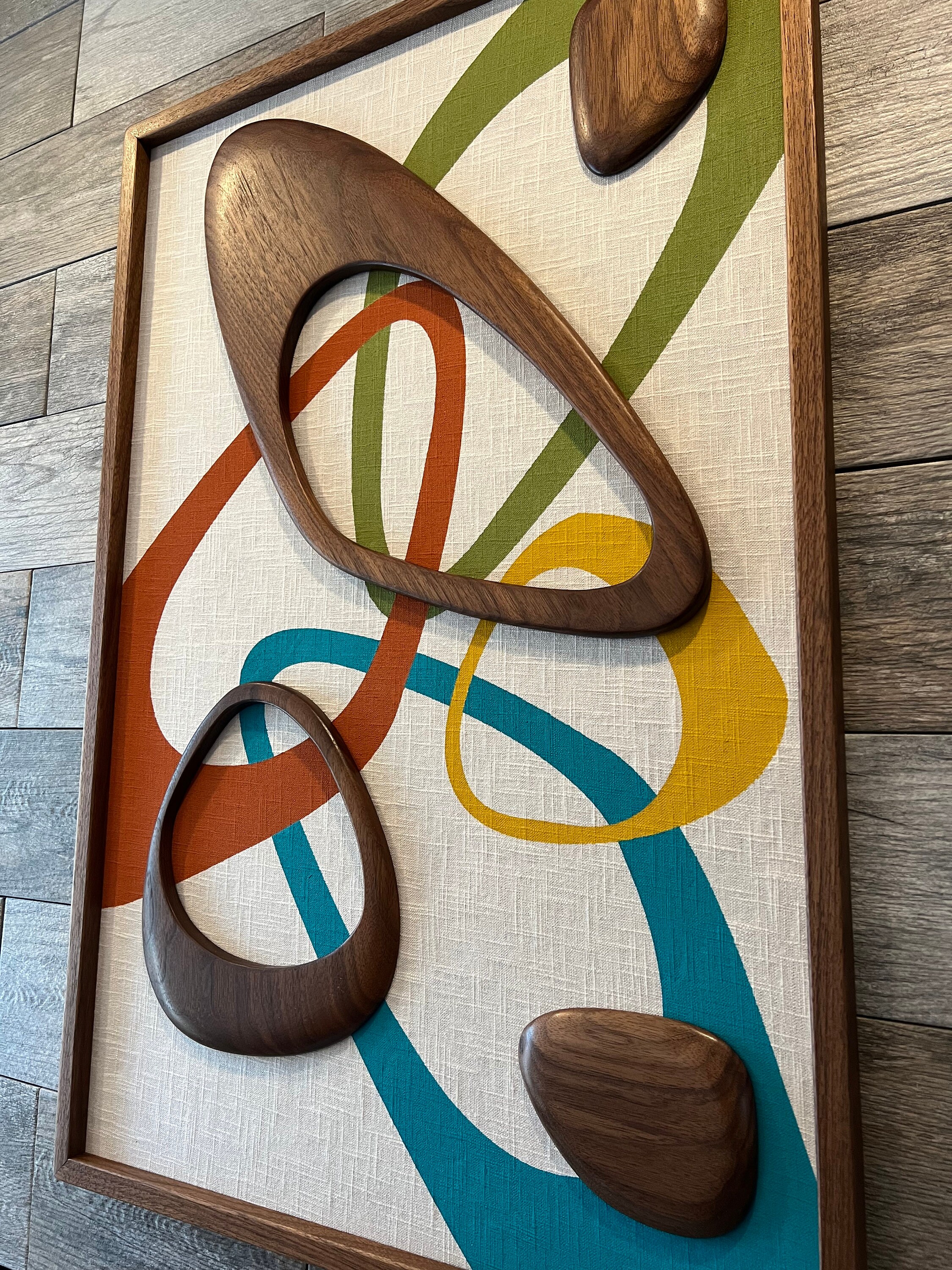 Mid Century Modern Wall Art | Witco Inspired - the Quinn I 36x24