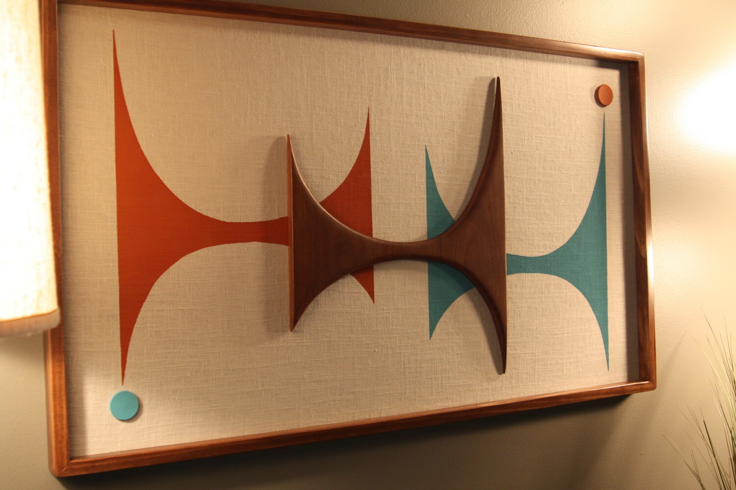 Mid Century Modern Wall Art | Witco Inspired - the Mac 40x23