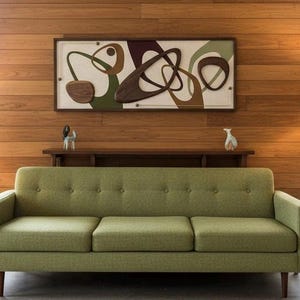 Mid Century Modern Wall Art | Witco Inspired - the Candice II