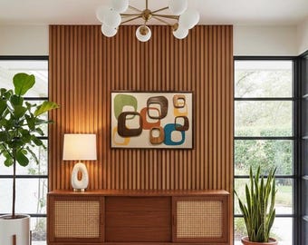 Mid Century Modern Wall Art | Witco Inspired - the Woodward 40x23