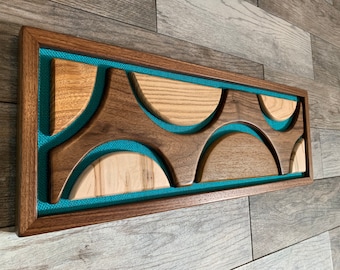 Mid Century Modern Wall Art | Witco Inspired - The Joey 28x10" | Modern Retrograde