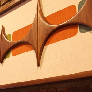 Mid Century Modern Wall Art | Witco Inspired - The Eads 50x17&quot; | Modern Retrograde