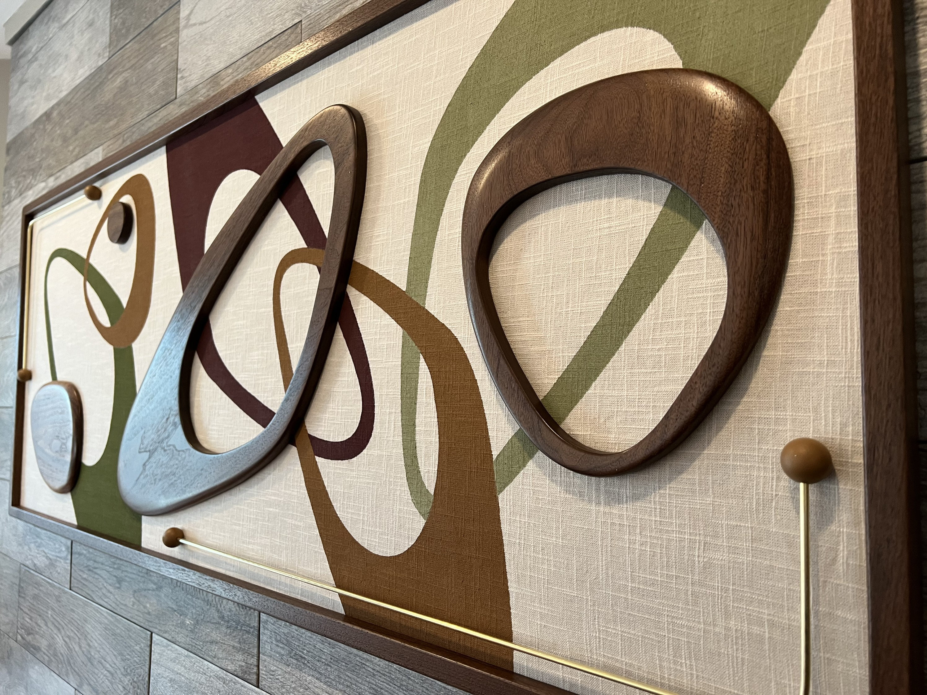 Mid Century Modern Wall Art | Witco Inspired - the Candice II