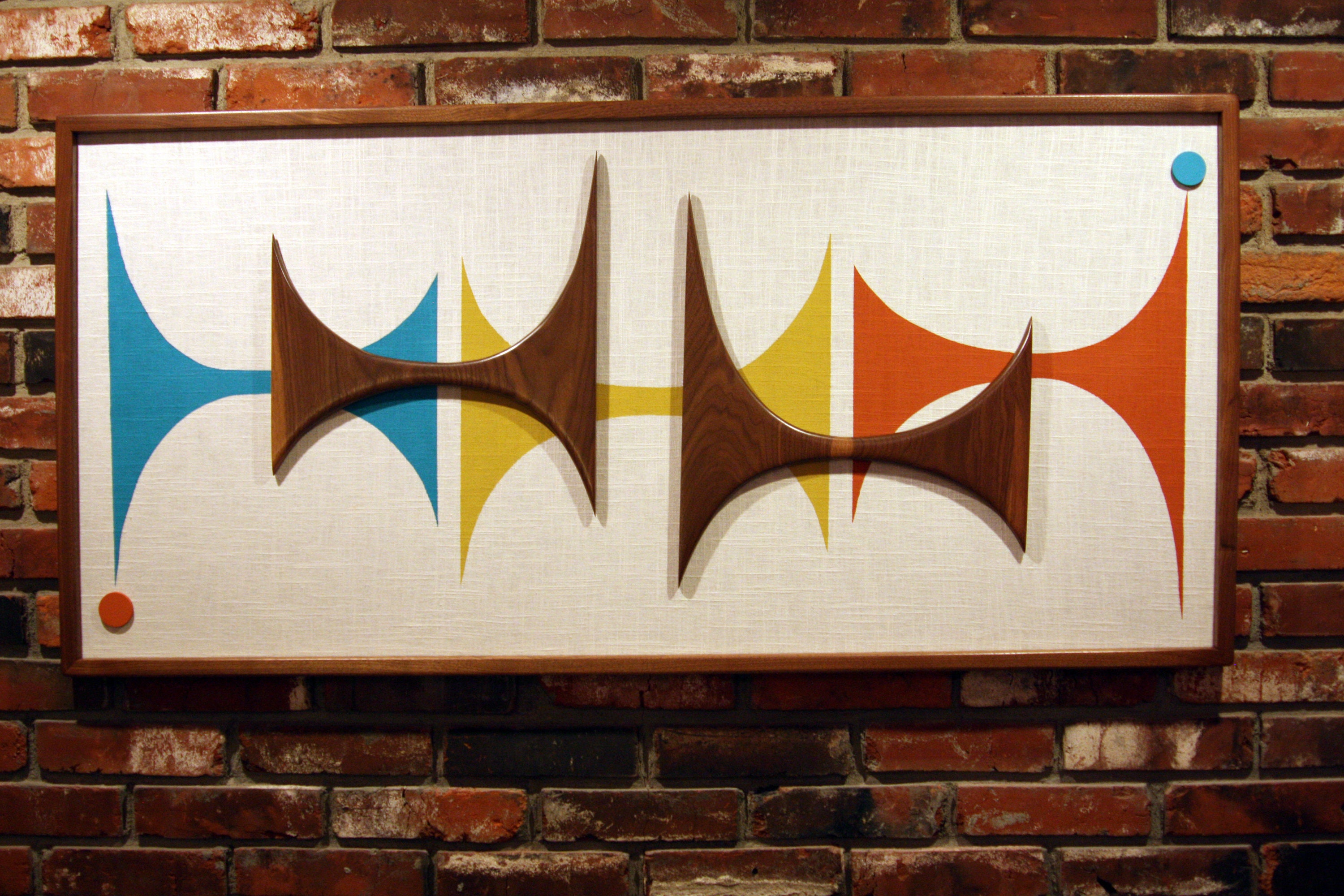 Mid Century Modern Wall Art | Witco Inspired - the Dino 50x24