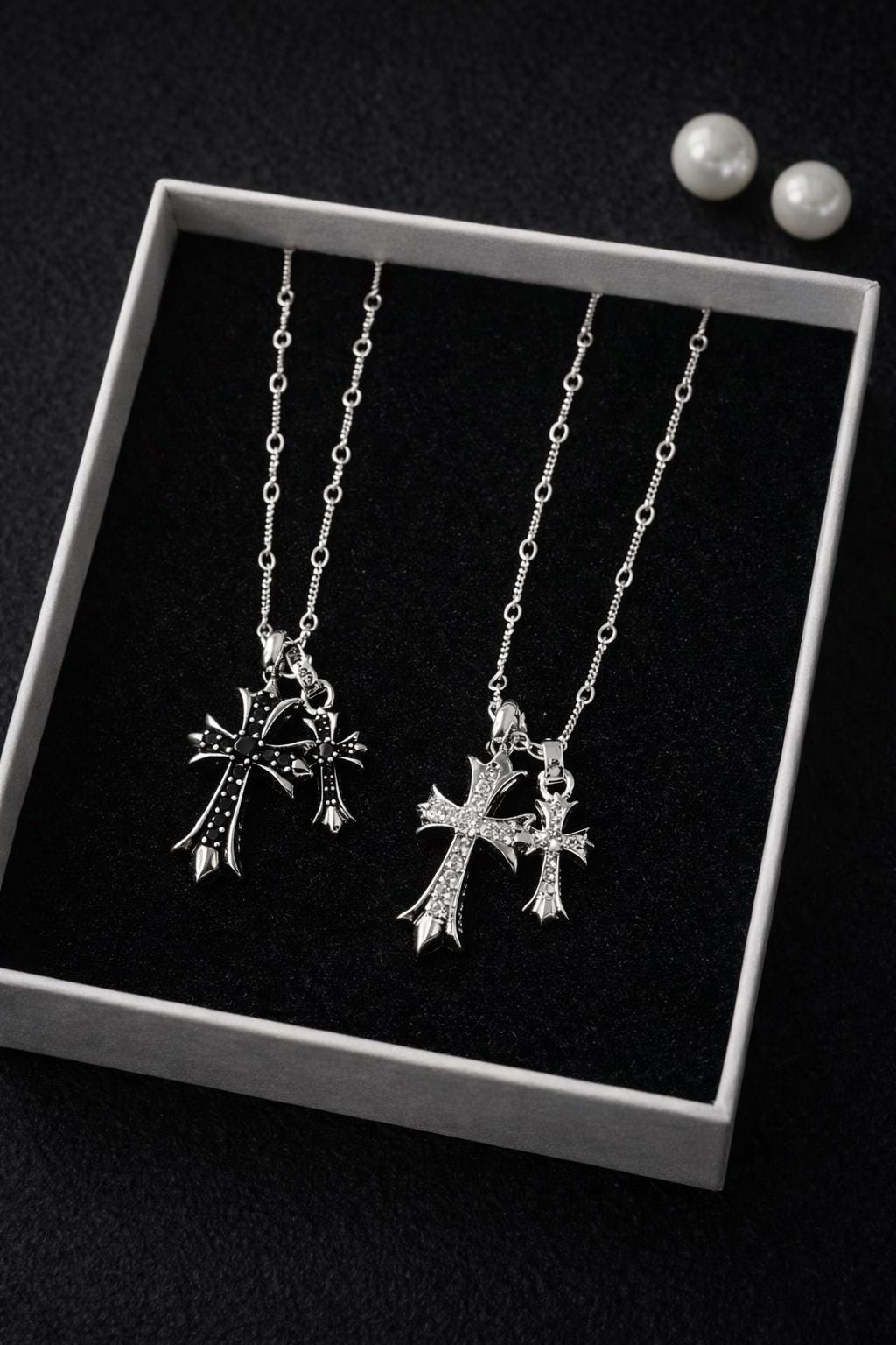 Chrome Hearts Diamond Cross - Etsy Israel