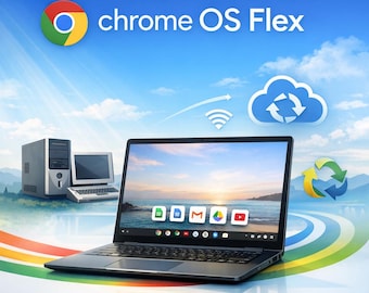 OS Chrome  OS Flex Alte Laptops & Macs ganz neu, schnell und sicher!  Nachhaltigkeit mal anders!