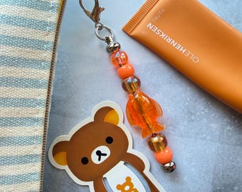 バッグ、ジャケット、バックパック、キーホルダーなどに使えるジッパープルチャーム。