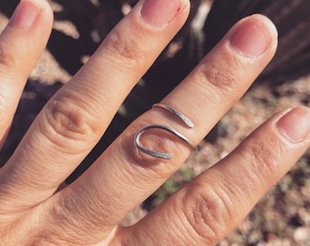 Silver Midi Rings // Knuckle Rings // Pinky Ring //Mid Knuckle // Midi Finger Ring