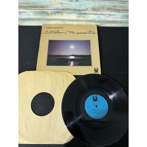 Mark Murphy Stolen Moments Vinyl LP 12" Svart Utmärkt 1978 Muse Records Jazz