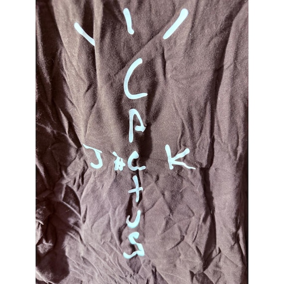 Cactus Jack Mcdonald's T-shirt XL Brown Excellent Travis Scott