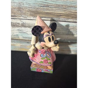 Figura de Minnie Mouse de Disney Traditions, rosa, excelente, recatada y dulce, 4011753 imagen 1