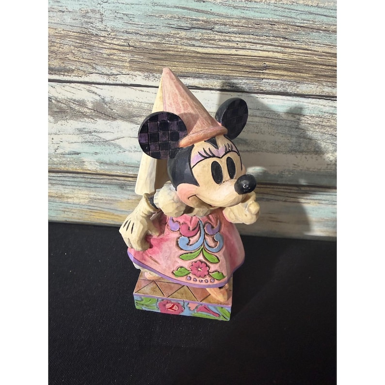 Figura de Minnie Mouse de Disney Traditions, rosa, excelente, recatada y dulce, 4011753 imagen 1