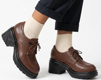 靴 TOKIO KUMAGAI Zipped leather shoes TOKIO KUMAGAI Vintage F/W 1989 