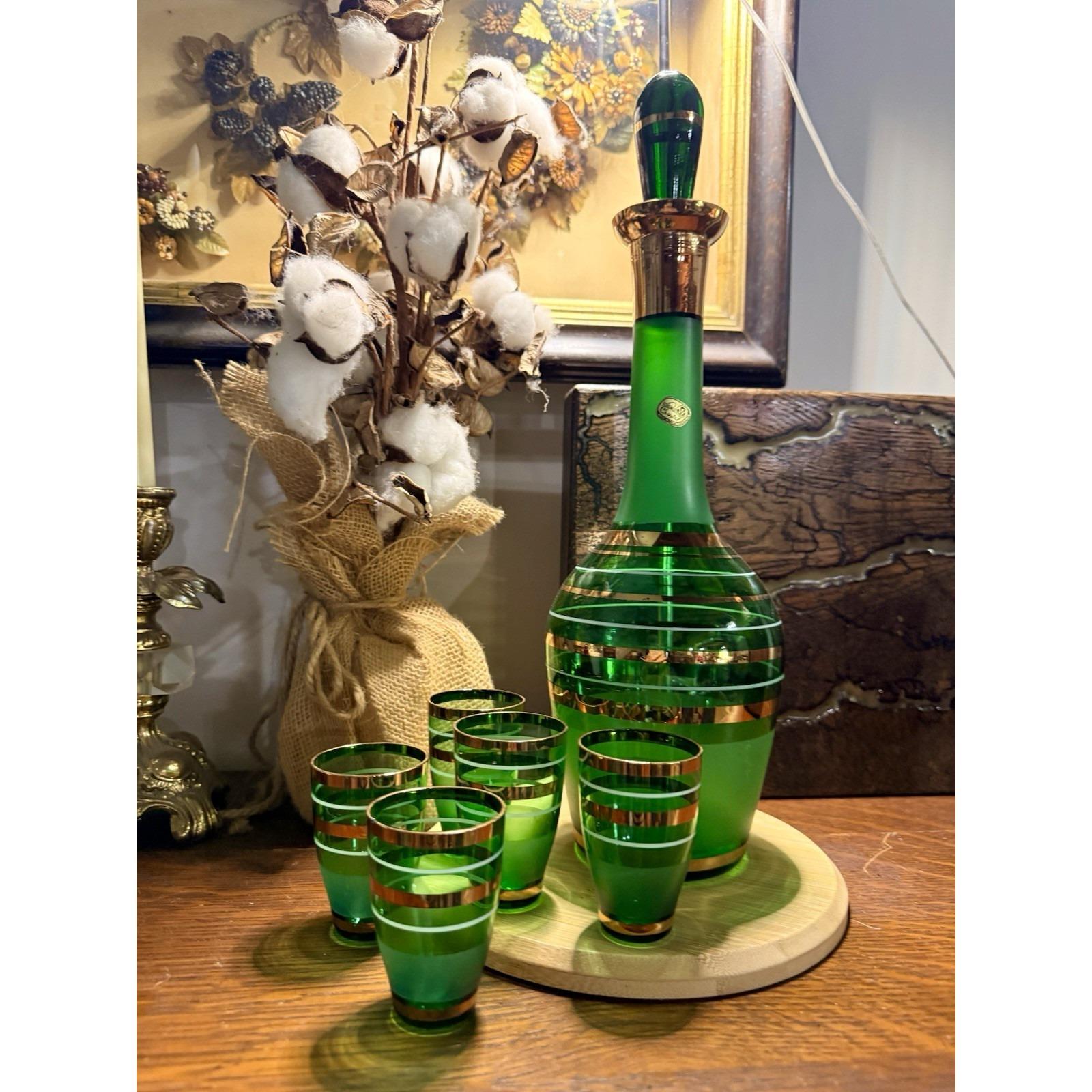 Gold rim bohemia glass - Etsy 日本