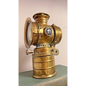 Antique Headlamp - Etsy