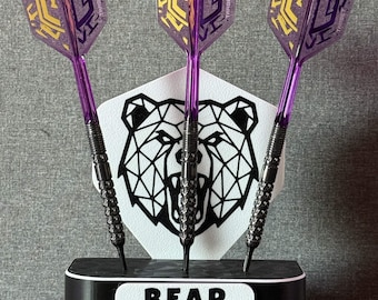Dartständer "Custom" | 3D Druck Dart Holder | Geschenk für Dartspieler | Dart Zubehör individuell | personalisierbar