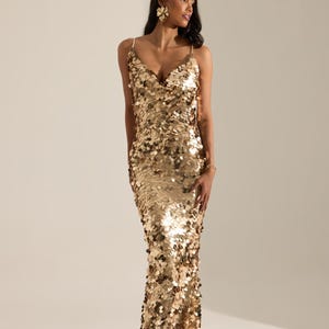 gold fishtail dress uk Ariana Sequin Fishtail Maxi Dress Gold | Monsoon UK Navigation Catalog