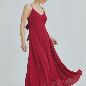 Dark Cherry Prom Dress - Etsy Dark Cherry Prom Dress - Etsy