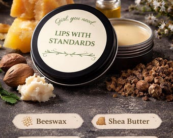 Labios con estilo - Bálsamo labial natural de lujo