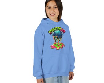 Respect The Drip helmet Hoodie | neon drip art, skate streetwear