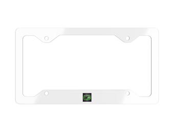 Marco de matrícula de metal cepillado / Borde de matrícula delgado de acero inoxidable