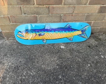 Patineta Barracuda - Patineta de arte personalizada