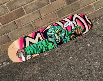 Patineta Mad Villain - Patineta de arte personalizada