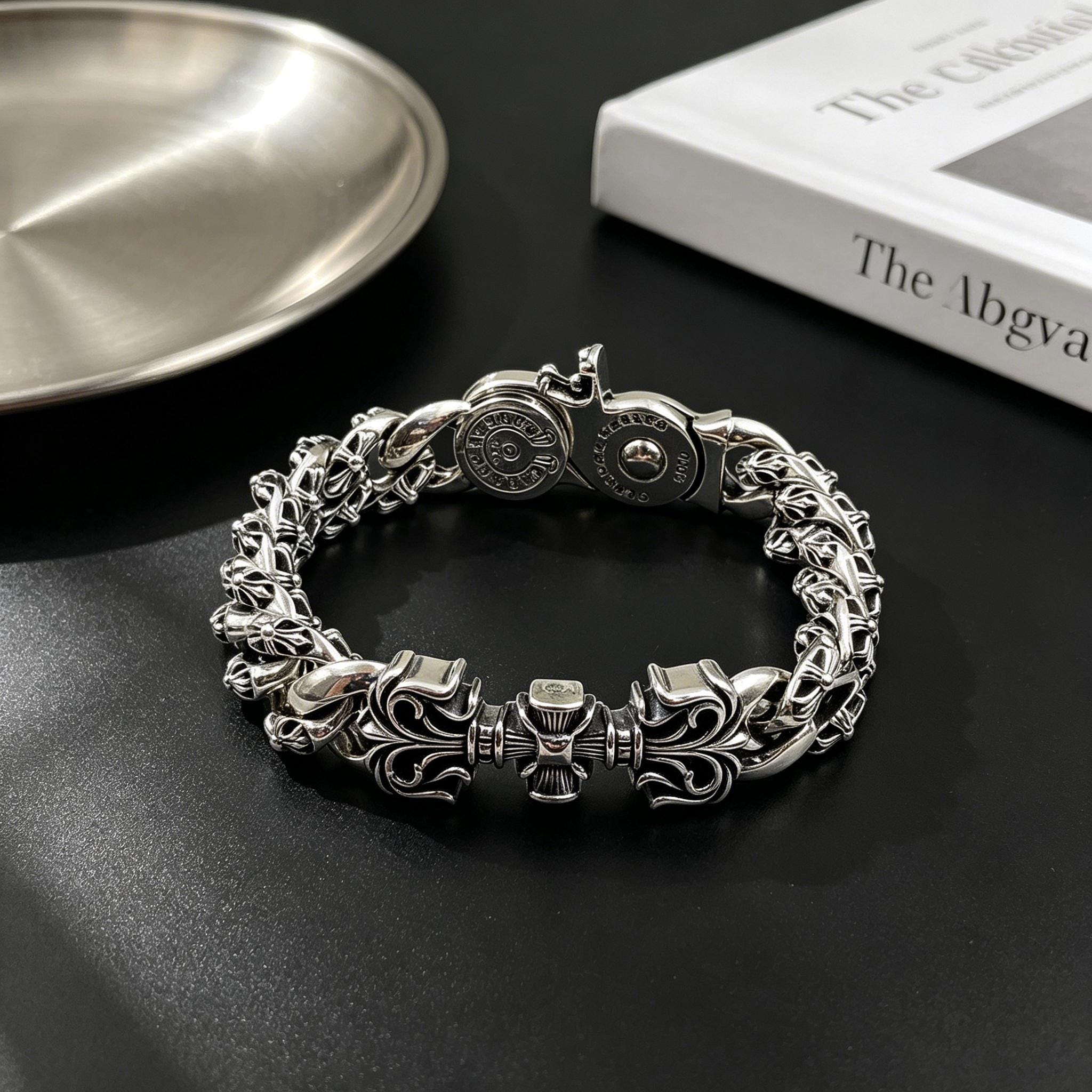 Replica chrome hearts bracelet - Etsy 日本