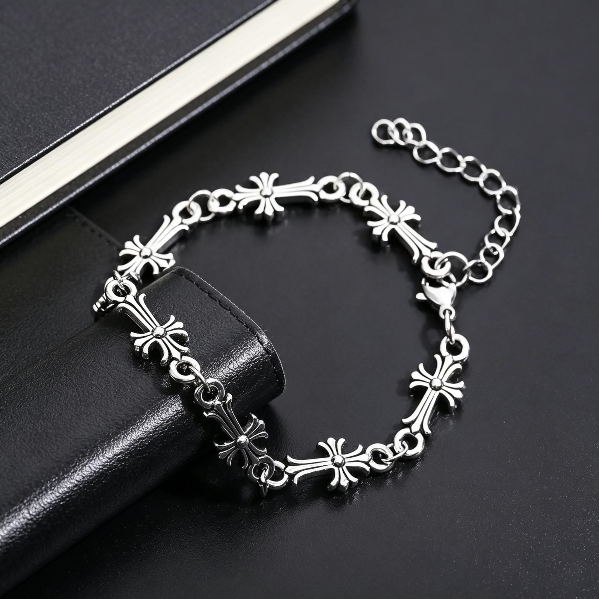 Chrome hearts dice cross bracelet - Etsy 日本