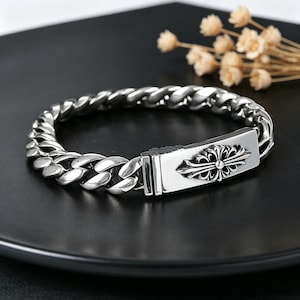 Chrome Hearts Floral Bracelet - Etsy