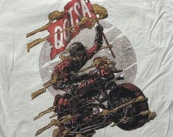 Camiseta de segunda mano Queens Of The Stone Age con ribete grande