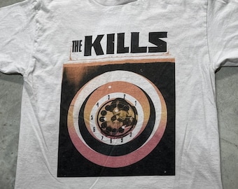 Camiseta de segunda mano de The Kills, talla grande.