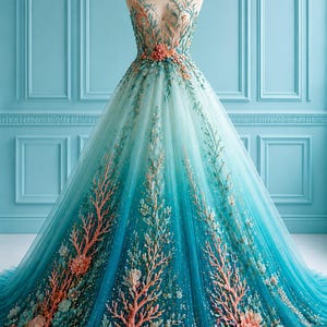 teal and gold wedding dresses Blue Purple Ombre Dress turquoise and gold wedding theme
