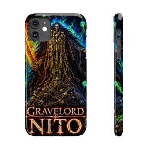 Dark Souls Gravelord Nito Phone Case | Dark Fantasy Soulsborne Case | Gravelord Nito Lord of Death | Dark Souls
