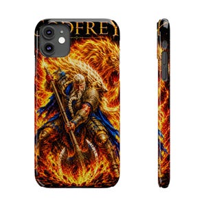 Elden Ring Godfrey Phone Case | Dark Fantasy Soulsborne Case | Godfrey First Elden Lord | Elden Ring