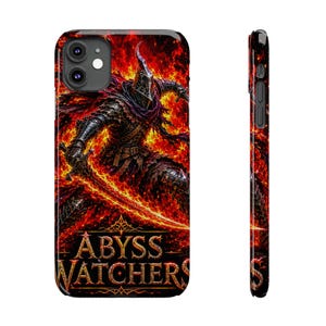 Dark Souls Abyss Watchers Phone Case | Dark Fantasy Soulsborne Case | Abyss Watchers | Dark Souls Gift