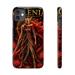 Elden Ring Malenia Phone Case | Dark Fantasy Soulsborne Case | Malenia Blade of Miquella | Elden Ring Gift
