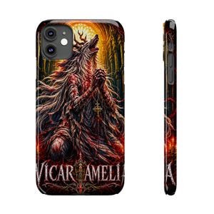 Bloodborne Vicar Amelia Phone Case | Dark Fantasy Soulsborne Case | Vicar Amelia | Bloodborne Gift